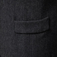 Elegancka wełniana kamizelka męska o dopasowanym kroju - Penn Detail