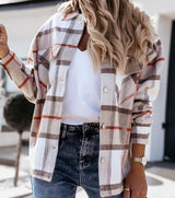 Elegant women's spring shirt sweater - Maren