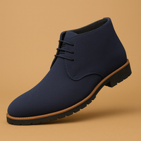 Bottines montantes à lacets pour homme