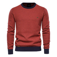 Geometryczny sweter bluza męska - Silas Side