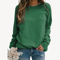 Maglione da donna | Classico pullover lavorato a maglia con scollo rotondo