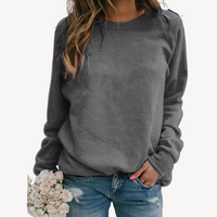 Maglione da donna | Classico pullover lavorato a maglia con scollo rotondo