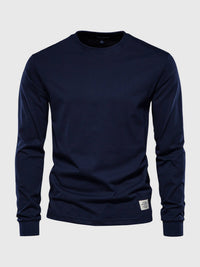 Pull pour homme, à manches longues et col rond | pour le quotidien et le travail