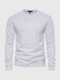Pull pour homme, à manches longues et col rond | pour le quotidien et le travail