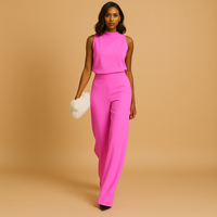 Combinaison pour femme à col montant et jambes longues