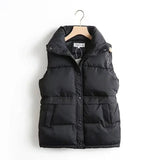Gilet léger de mi-saison pour femme avec col montant - Freja