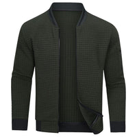 Pikowana bluza zimowa męska na zamek - Carter Detail