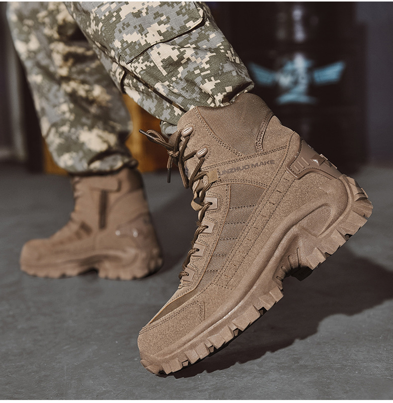 Chaussures montantes à lacets pour homme