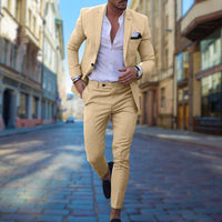 Tailored garnitur slim fit męski - Blake Hero