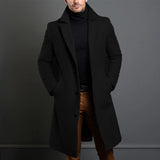 Long manteau d’automne coupe-vent pour homme - Anton